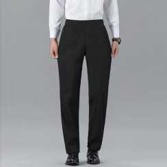 2 Pcs Autumn High Quality Slim Fit Straight Leg Formal Pants