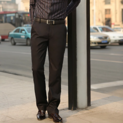 2 Pcs Classic Mens Business Casual Trousers