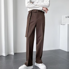 3 Pcs Mens Autumn Casual Loose Suit Pants