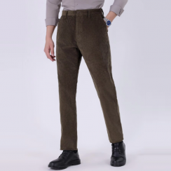 3 Pcs Mens High End Business Casual Corduroy Pants